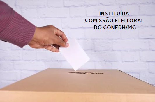 Publicada deliberação que institui Comissão Eleitoral para escolha de representantes da sociedade civil no CONEDH/MG – triênio 2025-2028