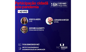Debate: Participação cidadã pós-pandemia